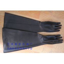 XZ-65噴砂手套，光面橡膠手套，噴砂專用手套