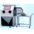 XZ-9080F推車轉(zhuǎn)盤噴砂機，轉(zhuǎn)盤式噴砂機，手動噴砂機