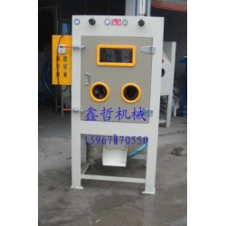 XZ-1010-2雙槍滾筒自動(dòng)噴砂機(jī)，滾籃式噴砂機(jī)，自動(dòng)噴砂機(jī)